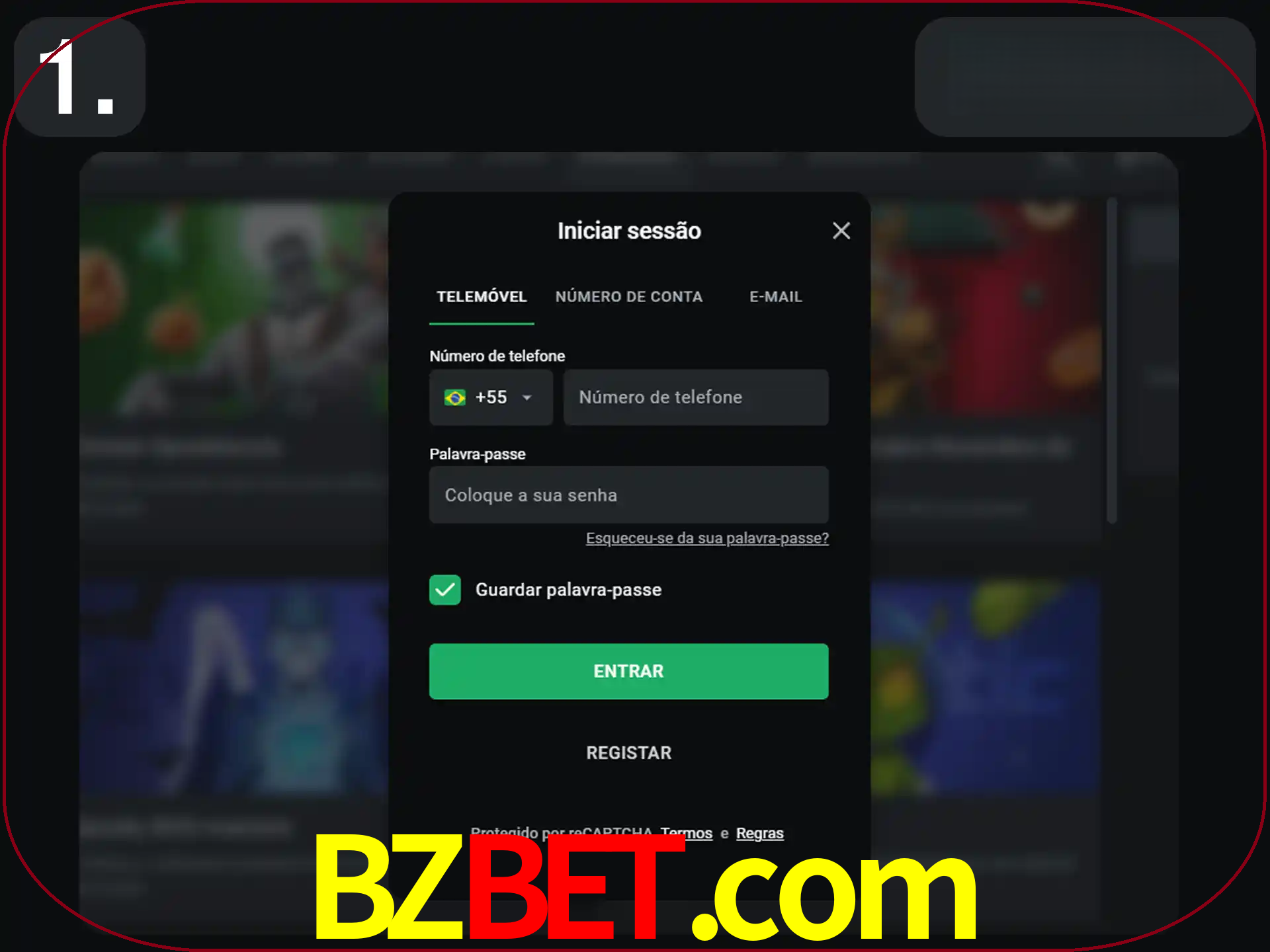 Acesse o site.