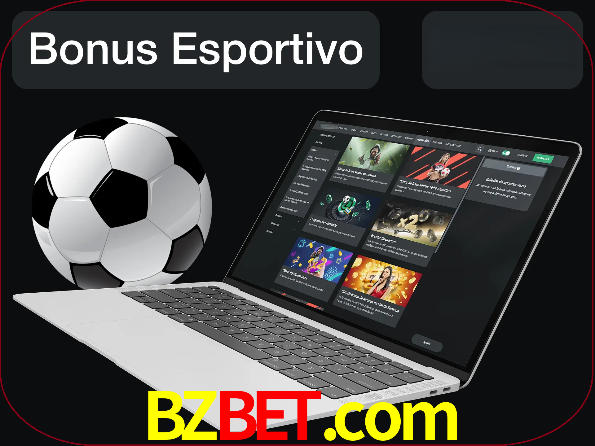 Antes de começar a apostar, use o bônus esportivo.